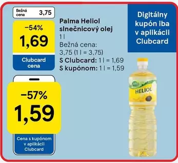 Palma Heliol slnečnicový olej