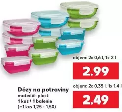 Dózy na potraviny