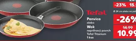 Panvica alebo Wok Tefal Titanium