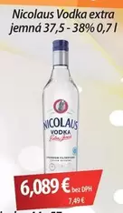 Vodka extra jemná