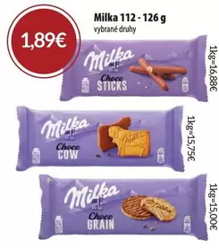 Milka - Choco Sticks, Choco Cow, Choco Grain