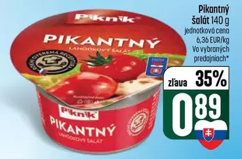 Pikantný šalát
