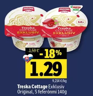Treska Cottage Exklusiv Original, S feferónmi