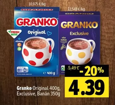 Granko Original, Exclusive