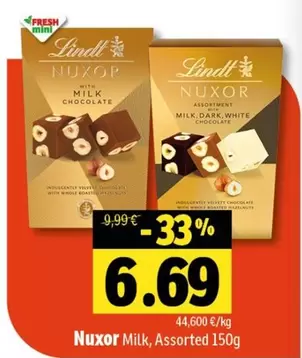 Dark - Nuxor Milk, Assorted