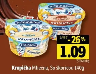 Krupicka Mliecna, So Skorico