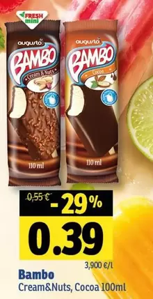 Bambo Cream&Nuts, Cocoa