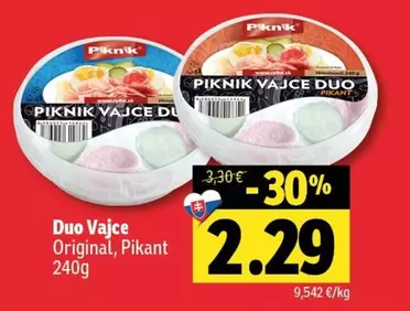 Piknik Vajce Duo