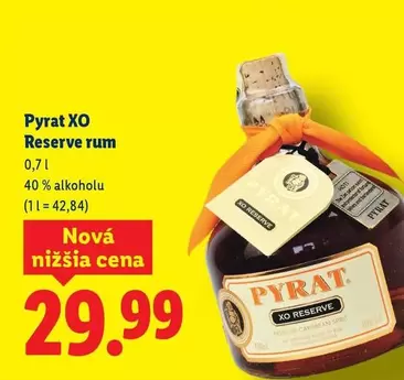 Spirit - Pyrat XO Reserve rum