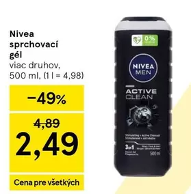 Nivea - sprchovací gél