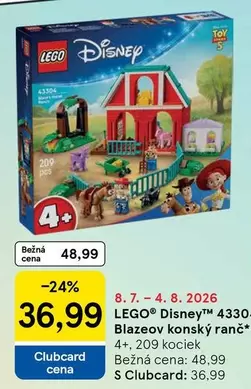 Lego - LEGO Disney 43304- Blazеоv konský ranč