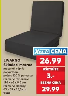 Skladací matrac