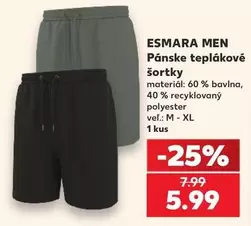 Pánské teplákové šortky