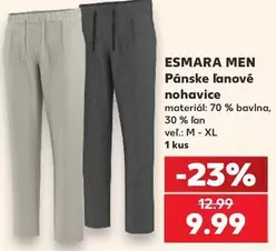 Pánske ľanové nohavice
