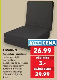 LIVARNO Skládací matrac