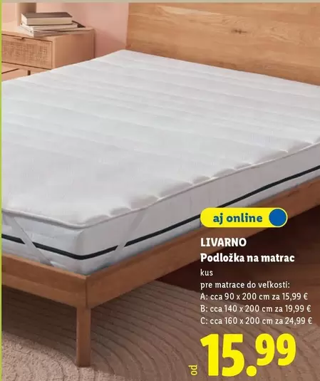 Podložka na matrac