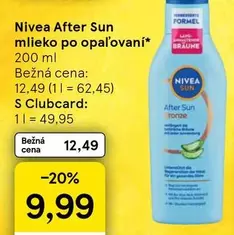 Nivea - Mlieko Po Opalovani