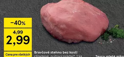 Bravčové stehno bez kosti