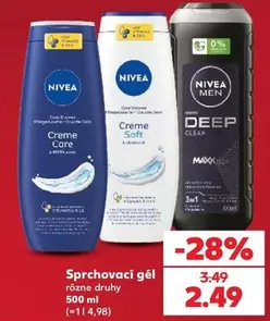 Nivea - Sprchovací gél
