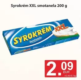 Syrokrem XXL smotanela