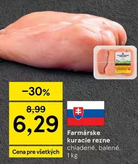Farmárske kuracie rezne