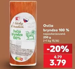 Ovčia bryndza 100 %