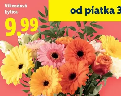 Víkendová kytica