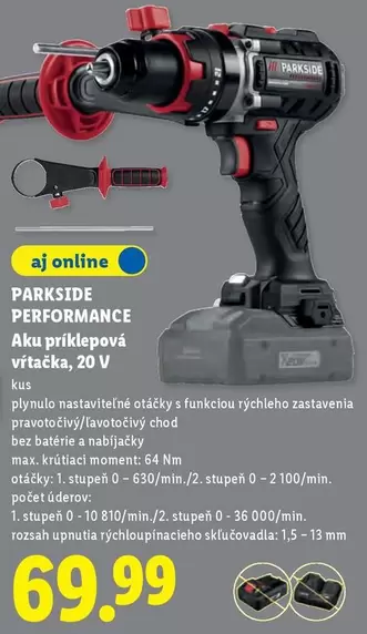 Aku priklepová vŕtačka