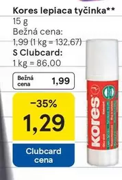Kores lepiaca tyčinka