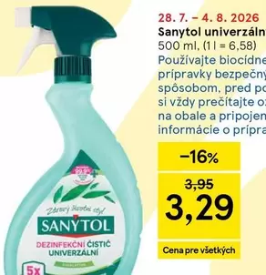 univerzální dezinfekční čistič