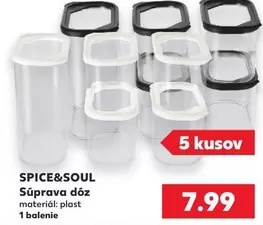 Súprava dóz