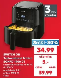 Switch - Teplovzdušná fritéza SOHFD 1440 C1