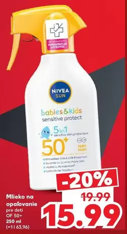 Nivea - babies & kids sensitive protect 5in1