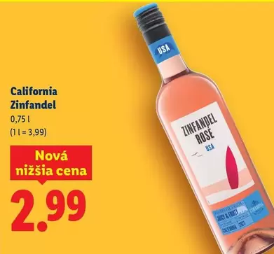 California Zinfandel Ros