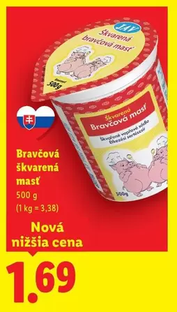 Bravčová
škvarková
masť