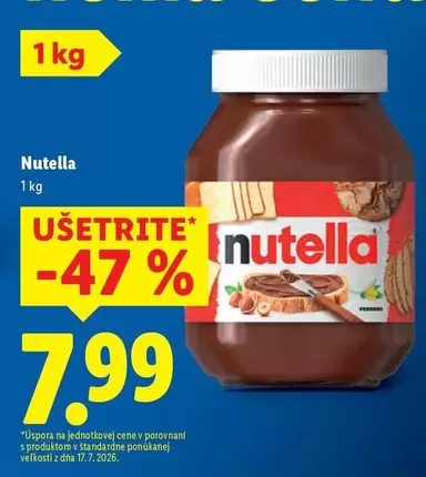 Nutella - Hazelnut Spread