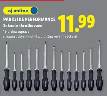 Sekacie skrutkovače