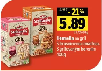Hermelín na gril