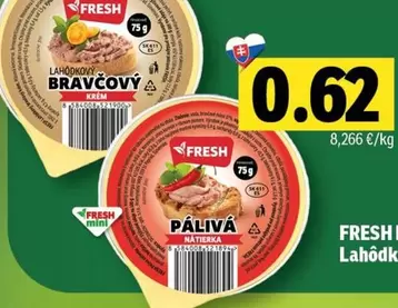 Lahôdky Bravčový krém, Pálivá nátierka