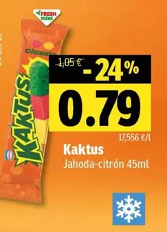 Kaktus Jahoda-citron