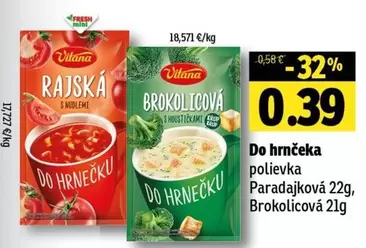 Rajská s nudlemi, Brokolicová