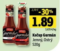 Kečup Jemný, Ostrý