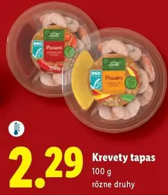 Krevety tapas