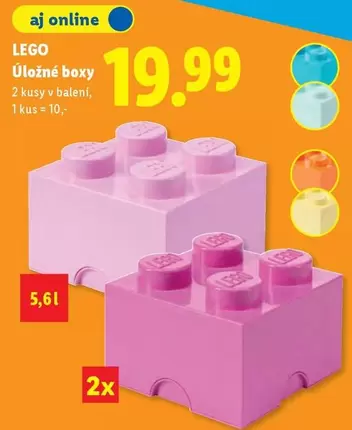 Lego - Úložné boxy