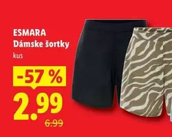 Dámske šortky