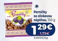 Perníčky so slivkovou náplňou