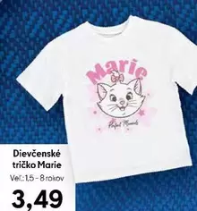Dievčenské tričko Marie
