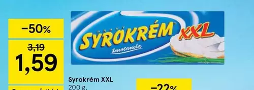 Syrokrém XXL