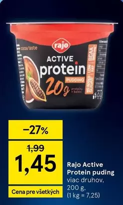 Active Protein Pudding