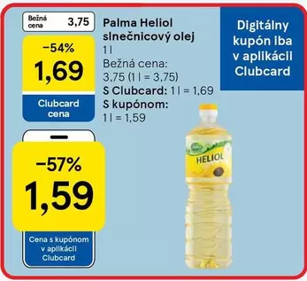 Palma Heliol slnečnicový olej